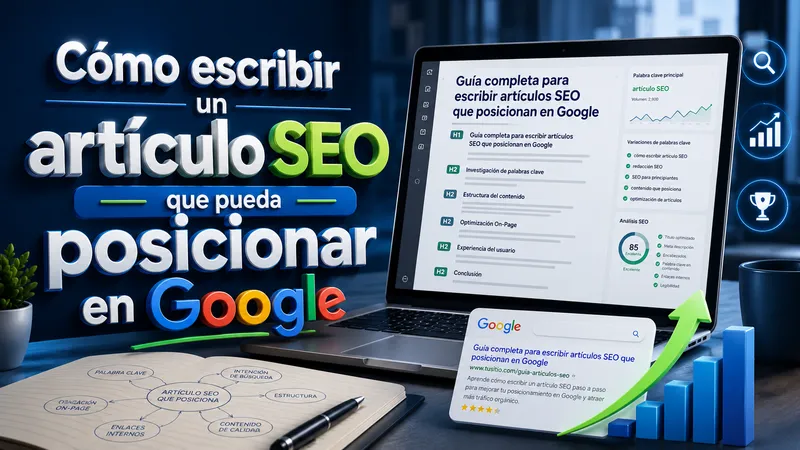 Cómo escribir un artículo SEO