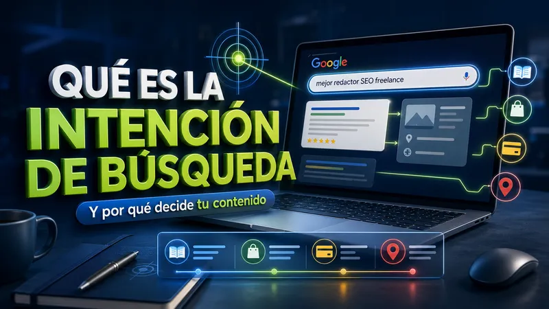 Qué es la intención de búsqueda y por qué decide tu contenido